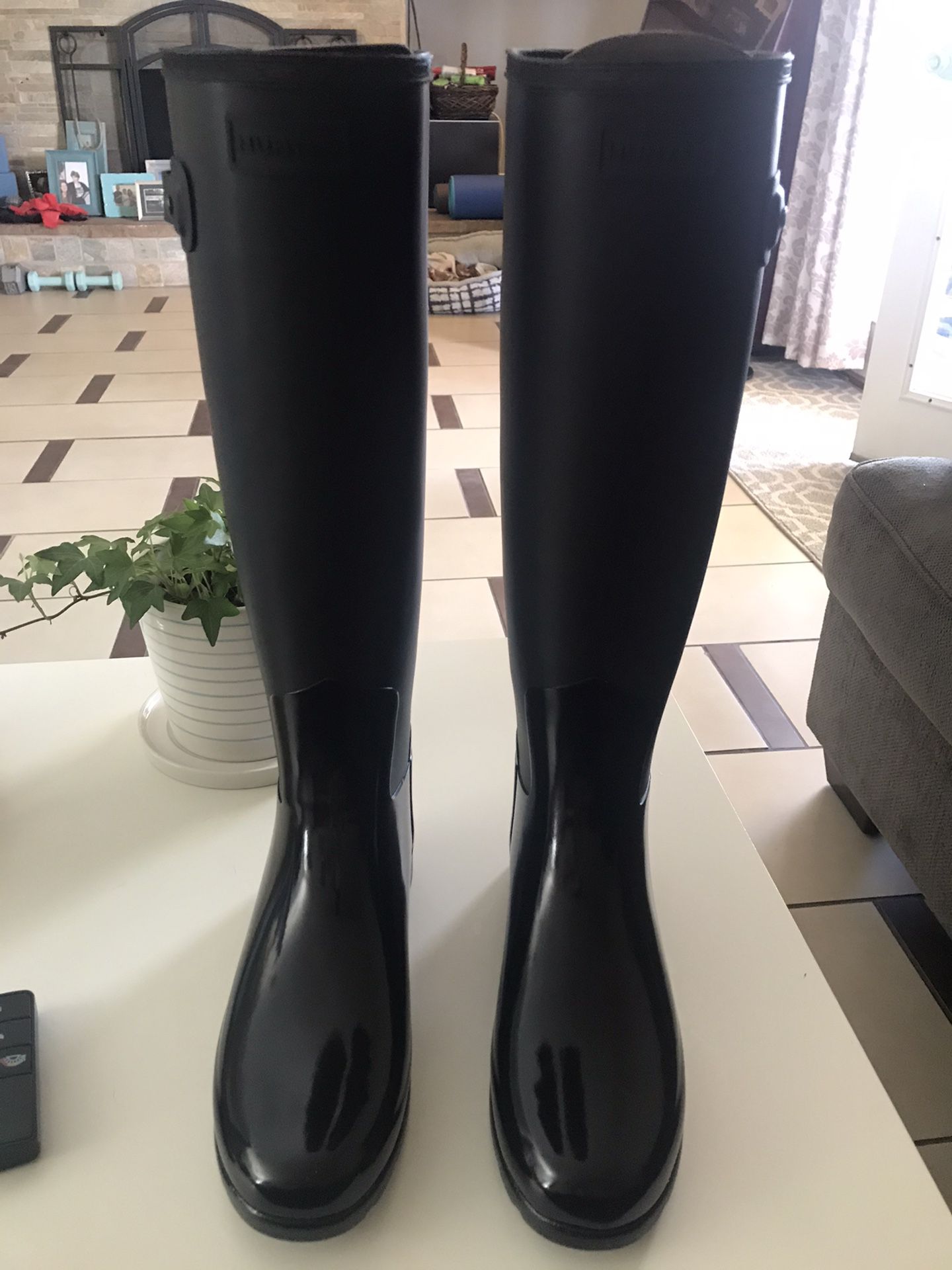 Women’s Black Hunter Rain Boots