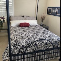 Queen Bed frame & Side Tables 