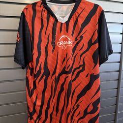 Crank Style MTB Jersey – Orange/Black – Excellent Condition – $25