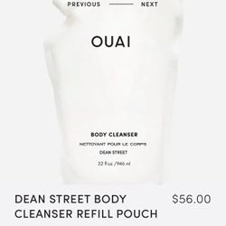 OUAI Body Cleanser Refill Pouch 