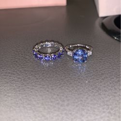 Tanzanite Ring Set 