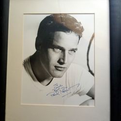 Paul Newman Autograph Photo Original 