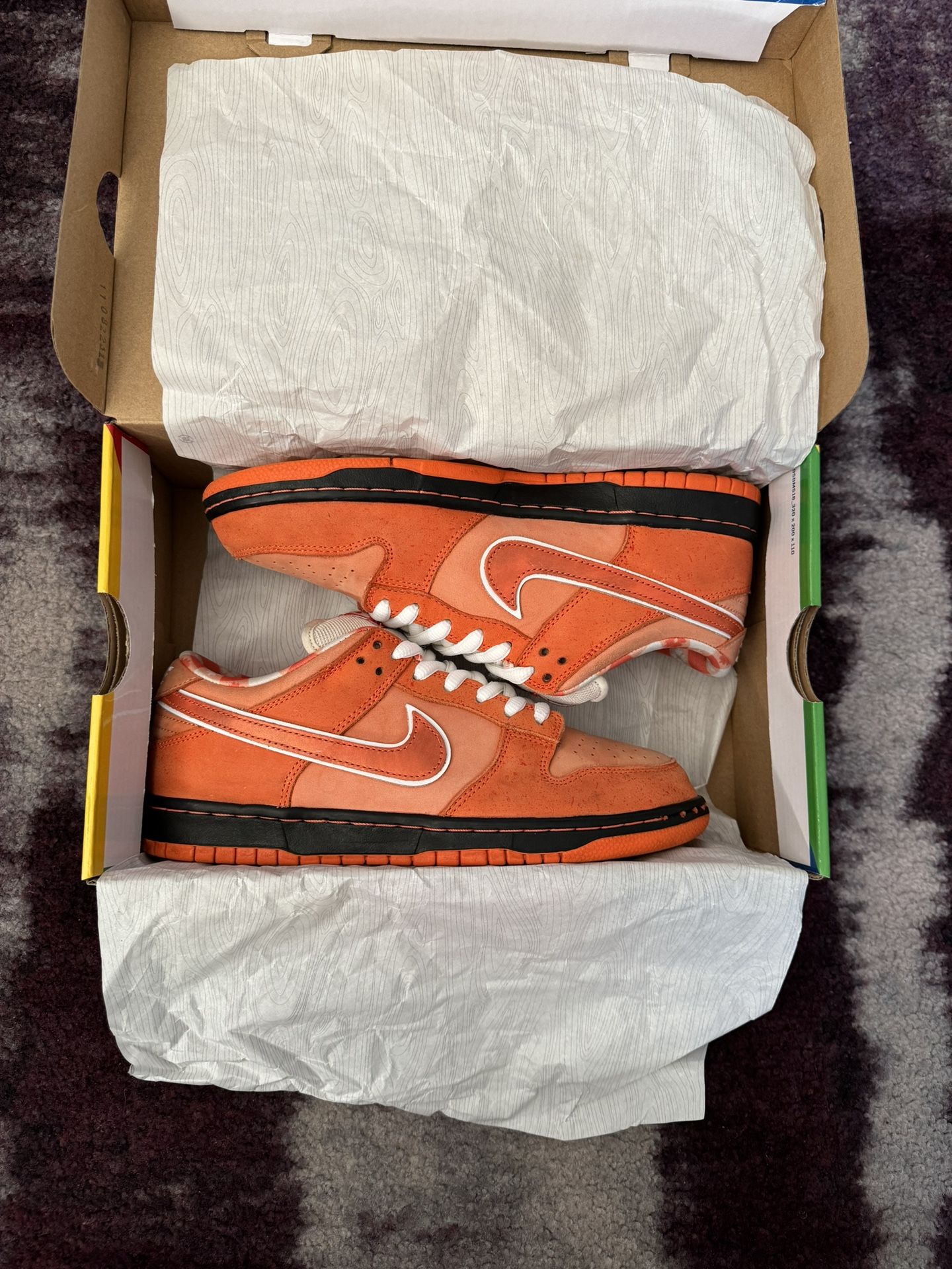 nike sb dunk orange lobster