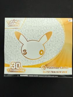 Pokémon TCG 30th Celebration Elite Trainer Box