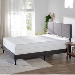 45" Upholstered Bed Frame, King, New in Box 