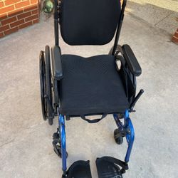 MOTION COMPOSITES HELIO C2 ULTRALIGHT FOLDING WHEELCHAIR C2WC05