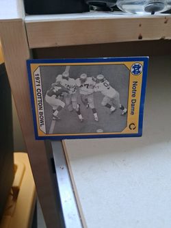 Notre Dame 1971 Cotton Bowl