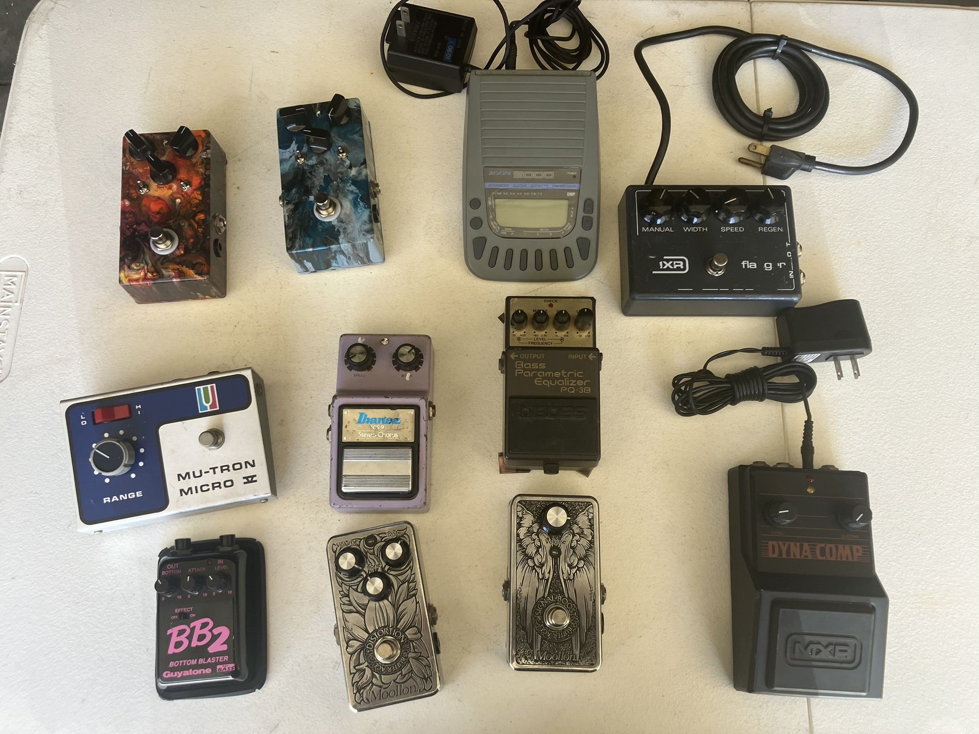 Guitar and Bass Effects Pedals