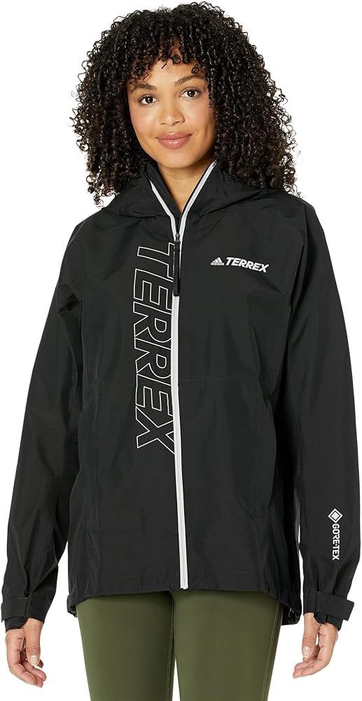 adidas Women's Plus Terrex Gore-Tex Paclite Rain Jacket