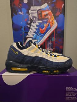 Size 12 - Eric Koston x Nike SB x Air Max 95 Obsidian Speed Yellow