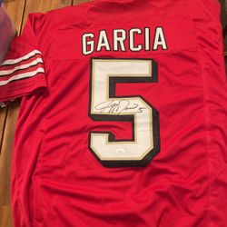 Signed Jeff Garcia Jersey (49ers) 