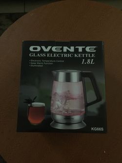 Glass electric kettle new never opened 1.8 L