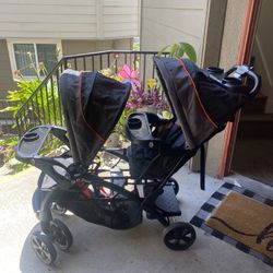 Double Stroller/ Sit N Stand 