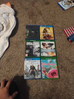 Xbox and ps games