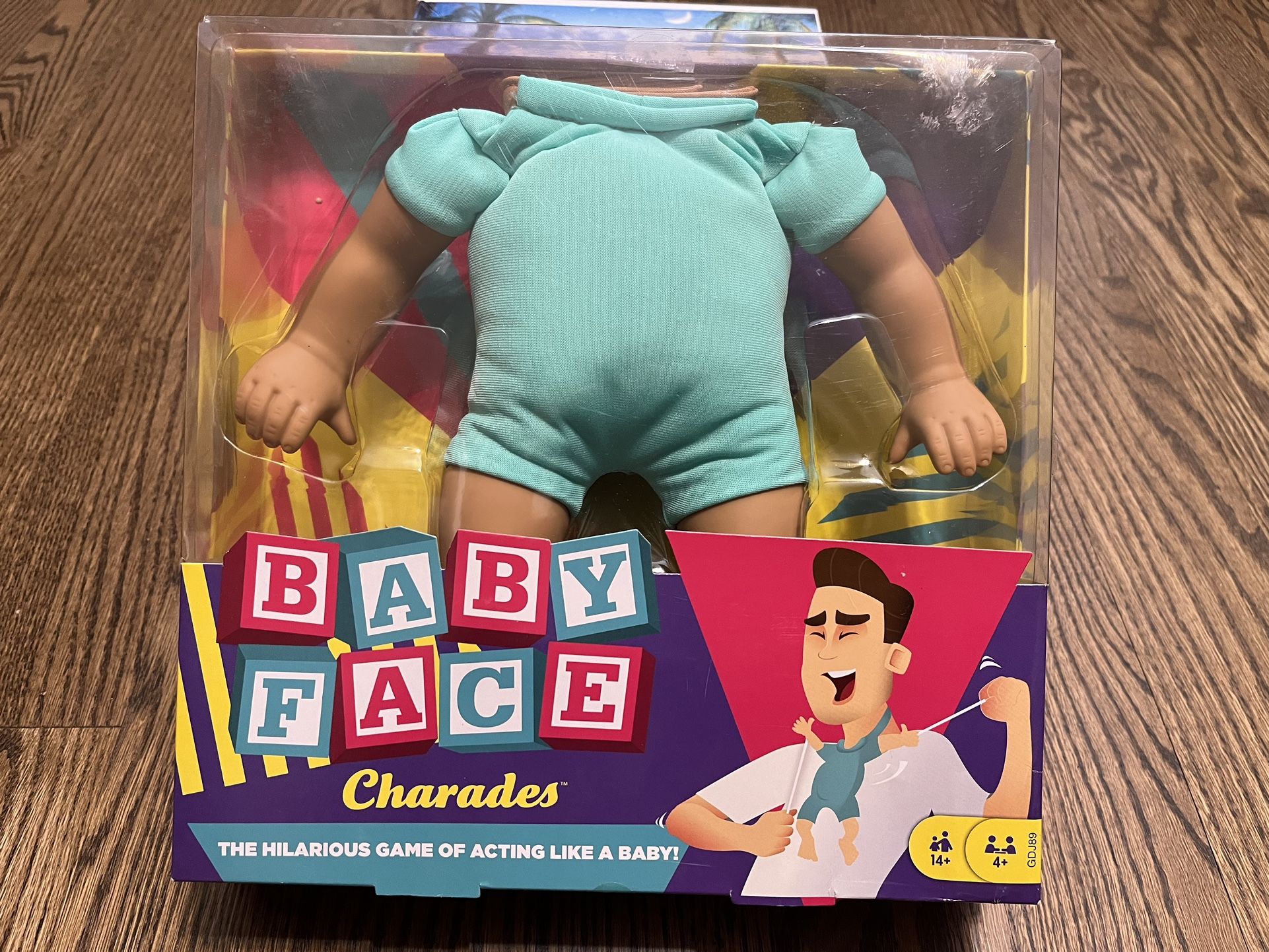 New/Sealed Baby Face Charades Game 