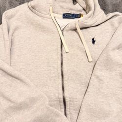 Men Polo Lauren Hoodie Size L Very Good Condition 
