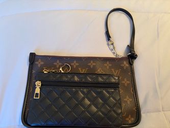 Black Clutch Wristlet Bag