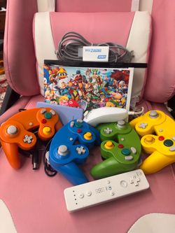 Nintendo Wii with games