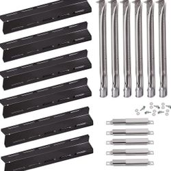 Grill Replacement Parts for Kenmore 6 Burner. Grill Burner Tube, Heat Plate Tent Shield ( see description for model #)