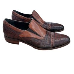 Jo Ghost Leather Men’s Brown Shoes Size 44. Men’s Shoes Size 11