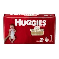 Huggies Sz 1 32 Diapers New