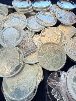 1oz .999 Fine Silver Bullion Rounds & Bars at Spot Price
