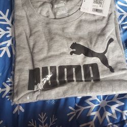 Womens Puma Logo Shirt 