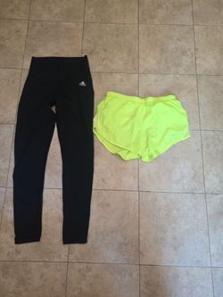 Leggings and Nike shorts Bundle