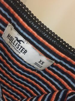 Hollister Striped Tanktop Crop Top