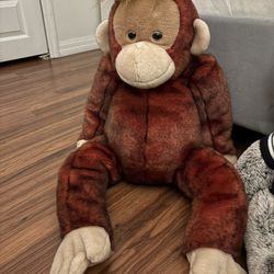 Ty Beanie Orangutan Monkey  Xl Vintage And Other Plushies 