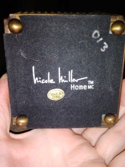 Nicole Miller Home Jewelry Box