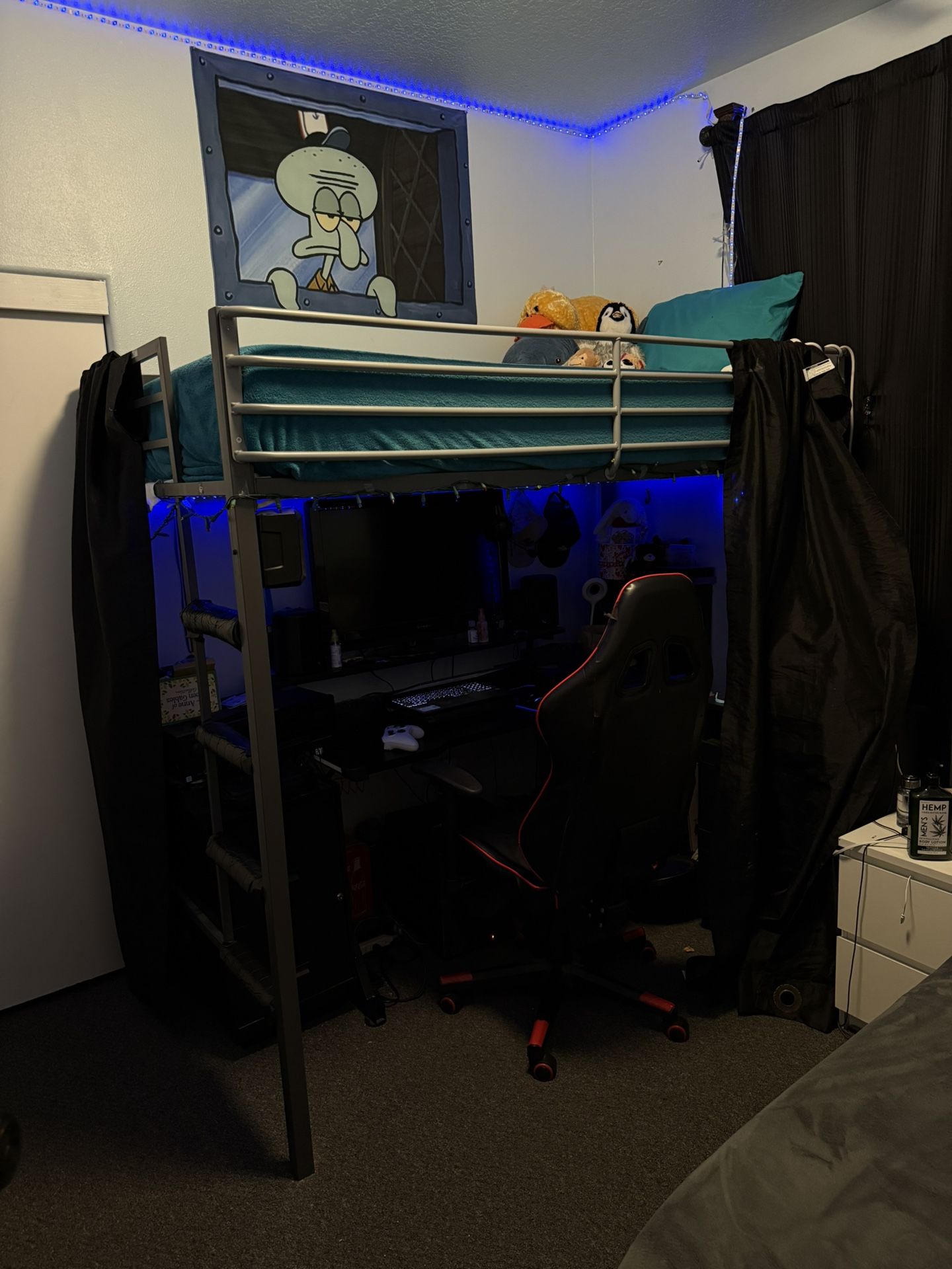 BED LOFT TWIN SIZE BED