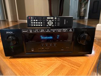 Denon AVR-S510BT Bluetooth AV Receiver W/Remote (Excellent Condition)