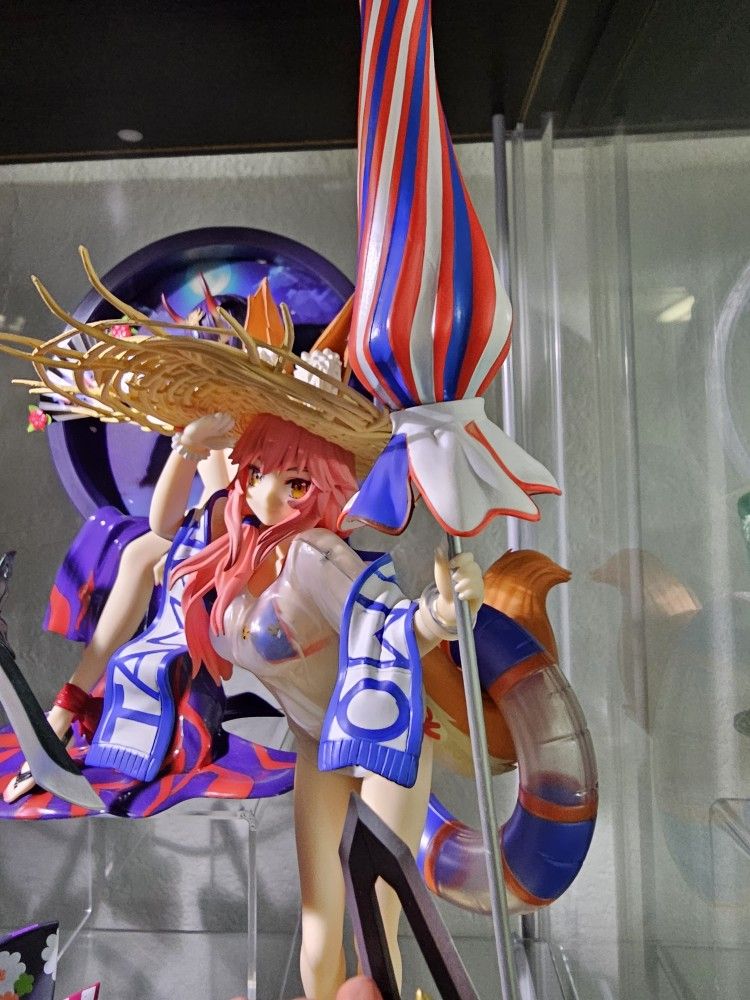 Limited Edition Fate/Grand Order FGO Swimsuit Tamamo No Mae Boxed Hand Do Anime Beautiful Girl Action Figure PVC Collectible