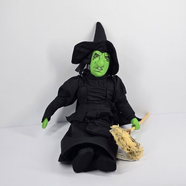 Nanco The Wizard of Oz Wicked Witch of the West Plush 16" Doll Stuffed Animal