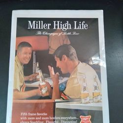 1967 Miller High Life Ad (Bowling)