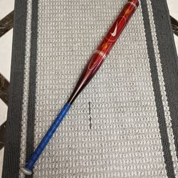 Nike Swoosh Fastpitch Tritonium 33 Inch 24 Oz Bat 