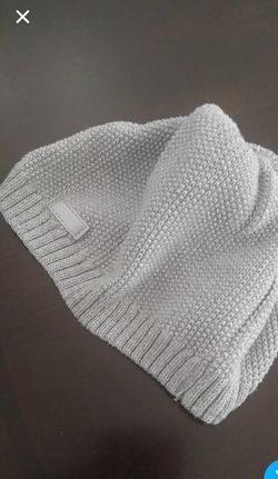 Silver Baby beanie