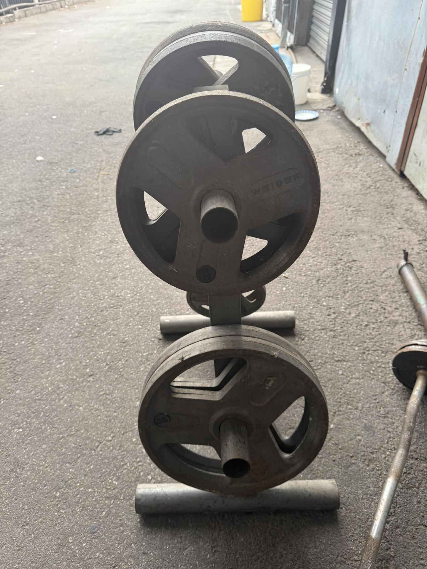 Bed ,Bar Olympic, Weights