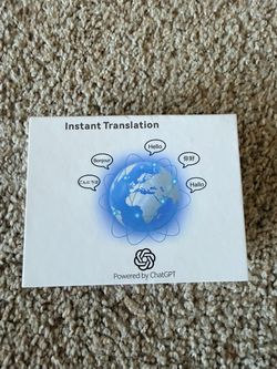 Instant Translation Device Powered by ChatGPT