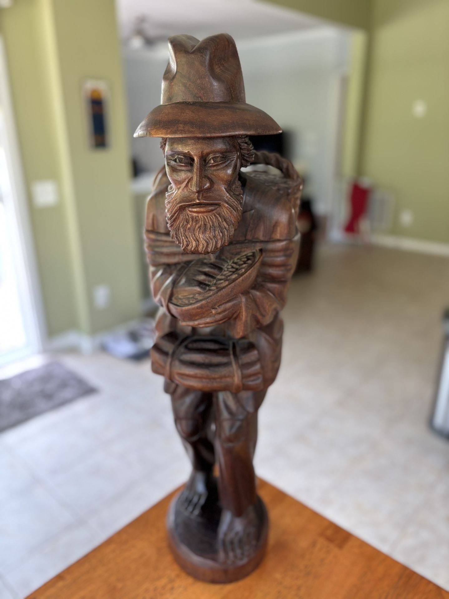 Vintage Wood Carving