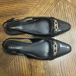 NEW Calvin Klein women sling back shoes size 7