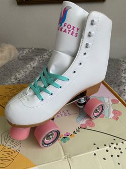 New White Foxy  quads skates