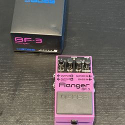 BOSS BF-3 Flanger Effects Pedal