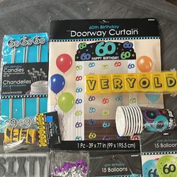 60th Birthday Decor