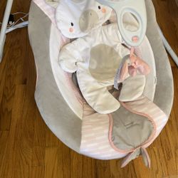 Baby Girl Ingenuity Swing 