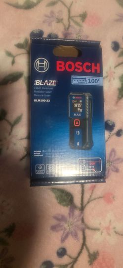Bosch laser level and measure