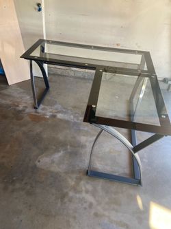 Glass Desk