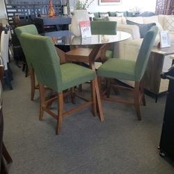 5pc Counter Height Dining Set 