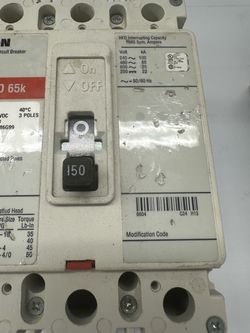 Eaton -150amp breaker